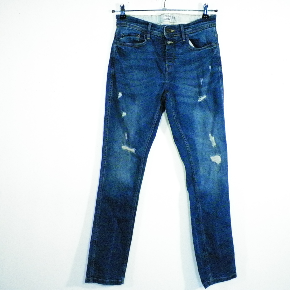 Acheter Jean Homme Bleu PULL&BEAR T 40 Bon état - 10,50 € Jean Homme Bleu PULL&BEAR T 40 Bon état - reconditionné disponible sur Label Emmaüs